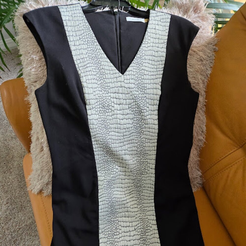 Calvin Klein Black Dress – Size 10